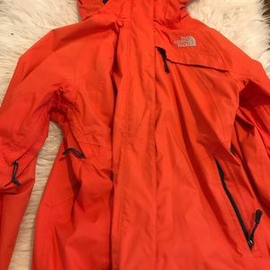 BEAUTIFUL NORTH FACE JACKET ORANGE SMALL